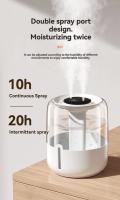 Humidificador USB De Gran Capacidad 6.8L Doble Rociador Para Casa Dormitorio Oficina Habitación Con Pequeño Luz Nocturna - details 2