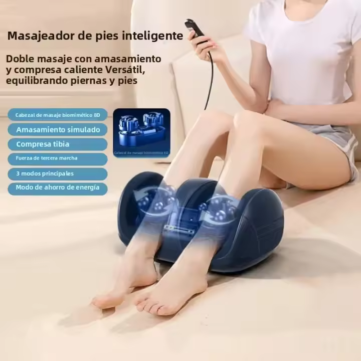Masajeador De Pies Eléctrico Super Grande Con Terapia Shiatsu Para Calafate Y Plantar Fasciitis Mejora La Circulación Sanguínea - 1
