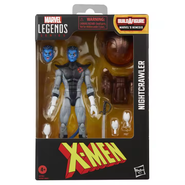 Figura Nightcrawler X-Men Marvel 15cmFigura  Coleccionable - Idea de Regalo- Mercancia Oficial - Juguetes para Niños y Adultos - Movies Fans - Muñeco para Coleccionistas y Exposición - 1
