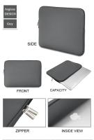Estuche Suave Para Laptop De 11-15.6 Pulgadas Bolsa Para Computadora Para Viajes De Negocios Compatible Con Macbook Air pro Xiaomi Lenovo HP Dell - details 7