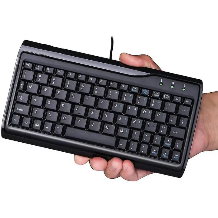 Super Mini Wired Keyboard, Full Size 78 Keys Keypad Small Portable Fit With Professional Or Industrial Use - 1