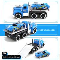 Modelo De Coche De Acción a Escala 1:60 Estático Con Sonido Y Luz Vehículo De Retroceso Para Juguete Colección De Niños Juguetes De Metal YBC - details 4