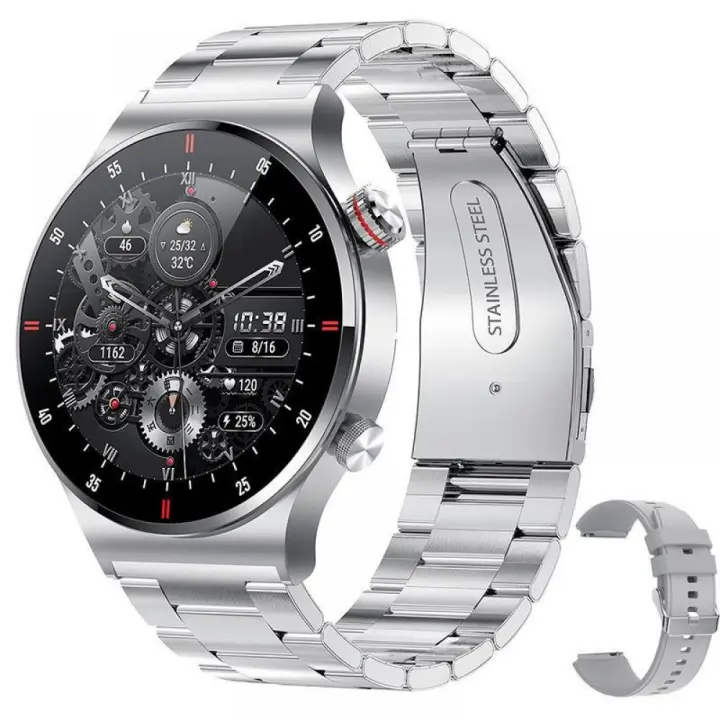 Smartwatches QW33 Smartwatch con llamadas Bluetooth Fitness Tracker impermeable gran pantalla HD - 1