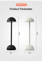 Lámpara De Mesa LED Nordica En Forma De Setas Con Sensor Táctil Y Carga USB Para Decoración De Dormitorio Estudio Luz Nocturna Y Bedside - details 8