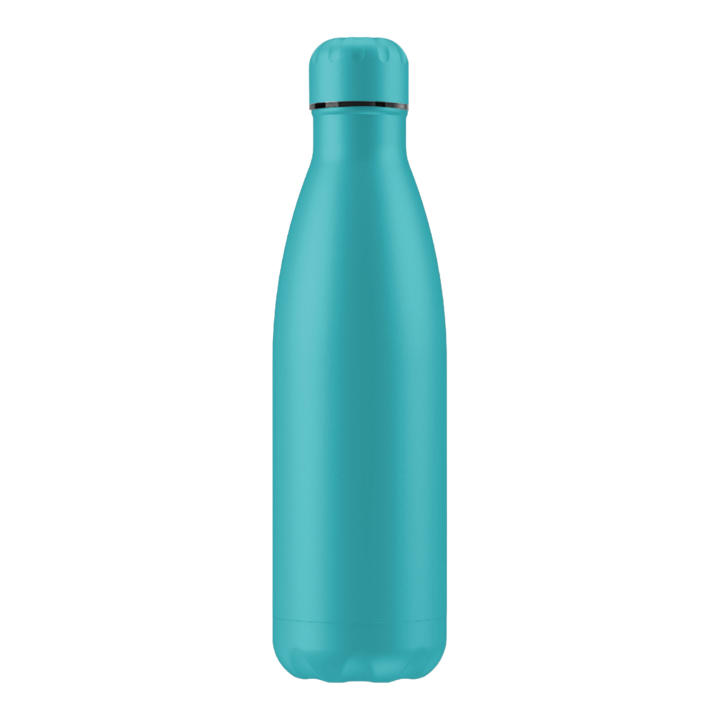 Botella Termo de Agua Térmica de Acero Inoxidable (+40 Colores) Reutilizable  Sin BPA  Mantiene 24H Frio / 12H Calor  Termo y Hermética - Doble Pared al Vacío a Prueba de Fugas （KL500 KL750 001）
