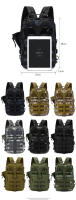 Mochila De Pesca Para Hombres Bolsa De Camping Y Viaje Al Aire Libre Con Sistema Molle Táctico Para Deportes Almacenamiento De Cañas Y Cajas De Señuelos - details 18