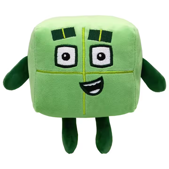 Juguete De Peluche Numberblocks 14-30cm Dolly De Tela Suave Kawaii Regalo De Navidad Decoración De Cojín Personaje De Televisión Y Película - 1