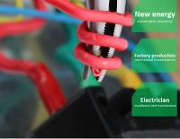 Alicates Aislados LAOA VDE 8 Pulgadas Nariz Curva Resistencia a Alta Tensión 1000V Cortador De Alambre Y Cable Herramienta Eléctrica - details 27