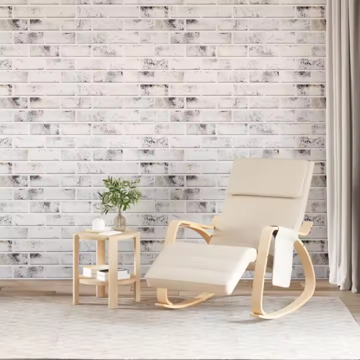 vidaXL Paneles de pared 3D 10 unidades EPS gris claro 100x50 cm - 1