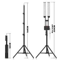 Luz De Video LED 45W Con Dos Brazos Luz De Relleno Selfie Luz LED De Bandas Largas Para Estudio Fotográfico Transmisiones En Vivo Tiktok - details 16