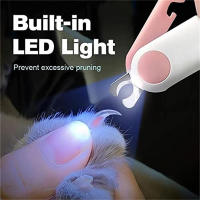 Tijeras De Uñas Para Perros Y Gatos Con Luz LED Adecuadas Para Cuidado Y Peluquería De Mascotas Herramienta De Limpieza Para Pupusas Y Gatitos - details 0