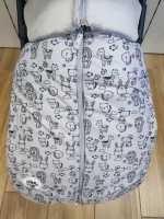 Interbaby saco cochecito universal animalitos gris - details 1