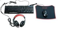 Juego de teclado y raton AS-066.conjunto de 4 piezas , para videojuegos. - details 1