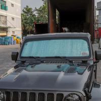 Cubierta De Parabrisas Para Jeep Wrangler JL 2018-2024 Antisolar Visera Protectora De Aluminio Plegable Accesorios De Coche - details 8