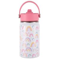 Botella de Agua de Maple inoxidable de 350ml para niños (20 Diseños) mantiene El Frío y el color-Reutilizable térmico | Libre de BPA | Mantiene 24H frío/Caliente 12H | Thermo & Hermético-Prueba de Fugas de Doble comparación (TK350 1099 F6 D7) - details 3