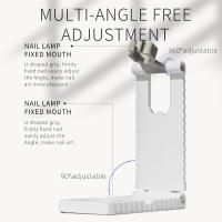 LULAA Lampara UV Para Uñas Mini Plegable Soporte De Luz Para Secado De Esmaltes De Gel Para Secadores De Uñas En Casa Y Salon Manicura - details 1