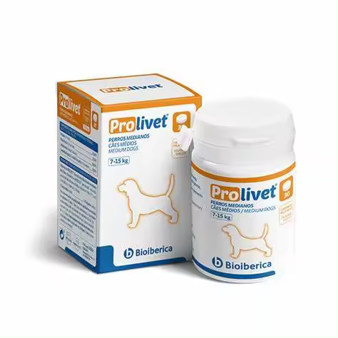 BIOIBERICA - Prolivet Perros Medianos 30 Comprimidos - 1