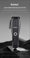 Cortadora De Pelo Eléctrica Kemei KM-2286 KM-2295 Para Profesionales Peluquero Kit De Corte Inalámbrico Con Indicación De Carga Y Cambio De Cabezales Universal Para Hombres - details 0