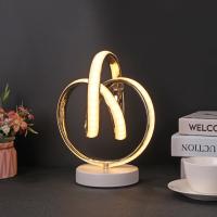 Lámpara De Mesa LED Moderna En Forma De Espiral Para Lectura Protección Ocular Iluminación Curva De Acero Y Acrílico Para Decoración De Sala De Estar Y Dormitorio - details 1