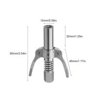 Coupler De Pistola De Grasa De Alta Dureza 10000 PSI NPTI/8 Con Tubo Y Punta De Aceite Herramienta Accesorios Para Automóvil - details 9