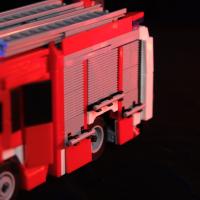 Juego De Construcción De Camión De Bomberos MOC City 1019 Piezas Torre De Rescate Lámpara Blocos De Brinquedos Para Niños Regalo Para Niño - details 10