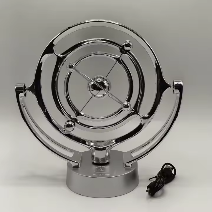 Modelo De Rotación Magnética Wobbler Tierra Movimiento Perpetuo Decoración De Escritorio Única Orbe Planetaria USB Regalo - 1
