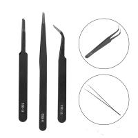 Juego De 6 Piezas De Aretes Precisos Para Reparación Industrial Antiestáticos Para Relojes Joyas Y Electrónica Incluye Aretes De Carbono - details 3