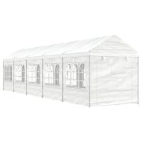 vidaXL Cenador con techo polietileno blanco Dimensiones 2.28 x 2.23 x 2.69 m,  4.46 x 2.28 x 2.69 m,  6.69 x 2.28 x 2.69 m y mas - details 0