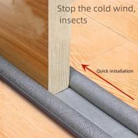 1pc Tira De Sellado Para Puerta EVA 93cm Aislante De Ruido Y Viento Preservación Del Calor Y Protección Contra Polvo Para Puerta Y Ventana - details 1