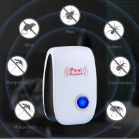 Repelente Ultrasonido Pest Reject Para Control De Plagas En El Hogar Dispositivo Repelente De Ratones Insectos Y Araña Mosquitos Y Cochinillas - details 4