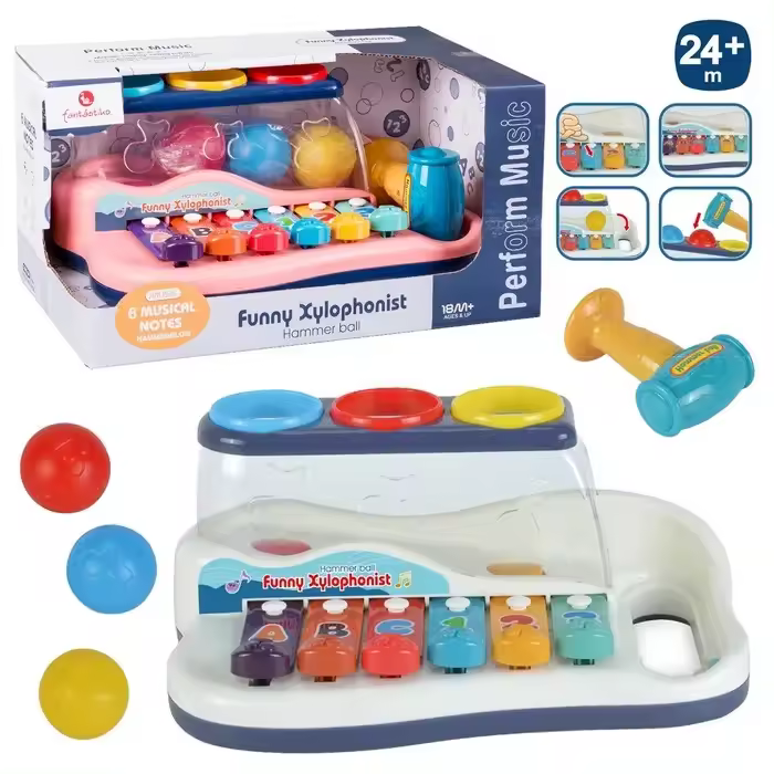 Xilofono 2/C 26 X 17 X 13 Cm Producto Oficial Producto Escolar Para Niños y Niñas - 1