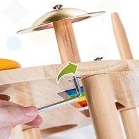 Juego de Batería de Madera para Niños – Instrumentos Musicales de Percusión Todo en 1 con Tambores, Platillos y Accesorios – Juguete Educativo Musical Montessori para Principiantes de 1 a 6 Años – Regalo Ideal para Niños y Niñas - details 3