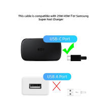 Cable USB C PD 45W Para Samsung Galaxy S20 S21 S22 S23 Ultra Note 10 5G A53 A54 Carga Rápida Super Cable De Datos Tipo C - details 4