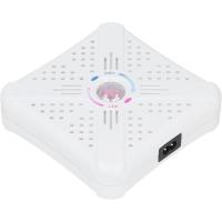 Deshumidificador Mini secador de Aire Colgante portátil Reutilizable ELIMINACIÓN DE Humedad Herramiento de absorción Blanca Bajo Ruido para Ropa de Armaria EU 220V - details 2
