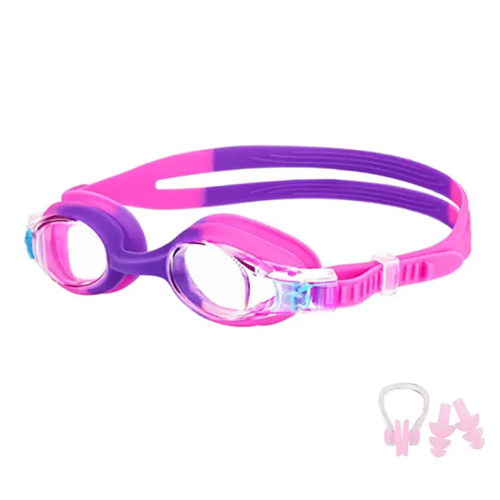 Gafas de Natacion impermeables para niños, lentes de Colores profesionales, UV - 1