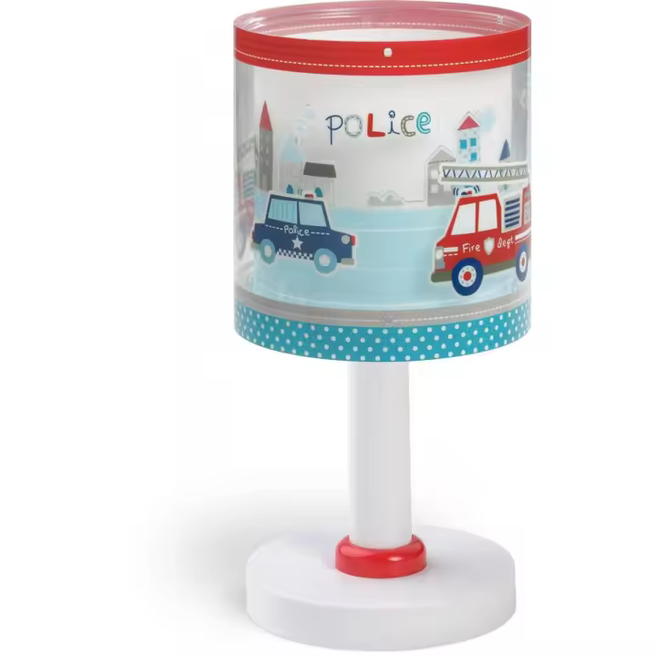 Lámpara de mesa infantil Policia y Bomberos - 1