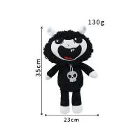 Muñeco De Peluche Terrífico De 25 Cm En Forma De Oveja Ideal Para Regalo De Halloween Y Navidad Para Niñas Material Suave De Poliéster Relleno De Algodón PP - details 4