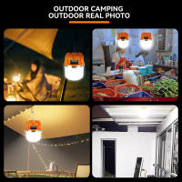 Lanterna Portátil LED 500W Recargable Con Pantalla De Energía Para Camping Pesca Y Emergencias Luz De Búho ABS Fuente De Alimentación Lithium Metal - details 11
