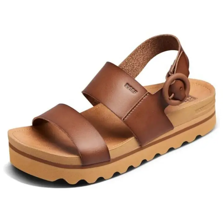 Reef Sandalias Vista Hi Buckle Marrón - 1