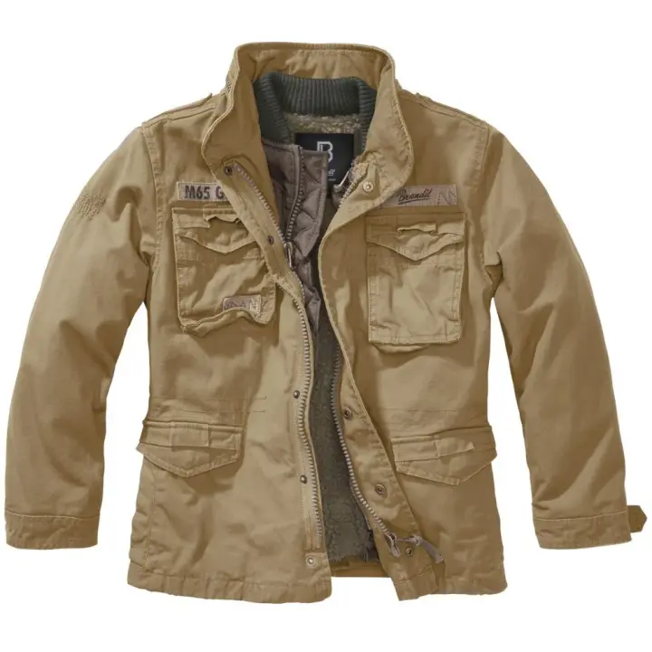 Ropa niño Chaquetas Brandit Chaqueta M65 Giant Beige - 1