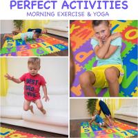 Baldosa Alfombra puzzle goma eva de números con 26 piezas de 30x30 cm y abecedario 26 piezas Maxia Market - details 0