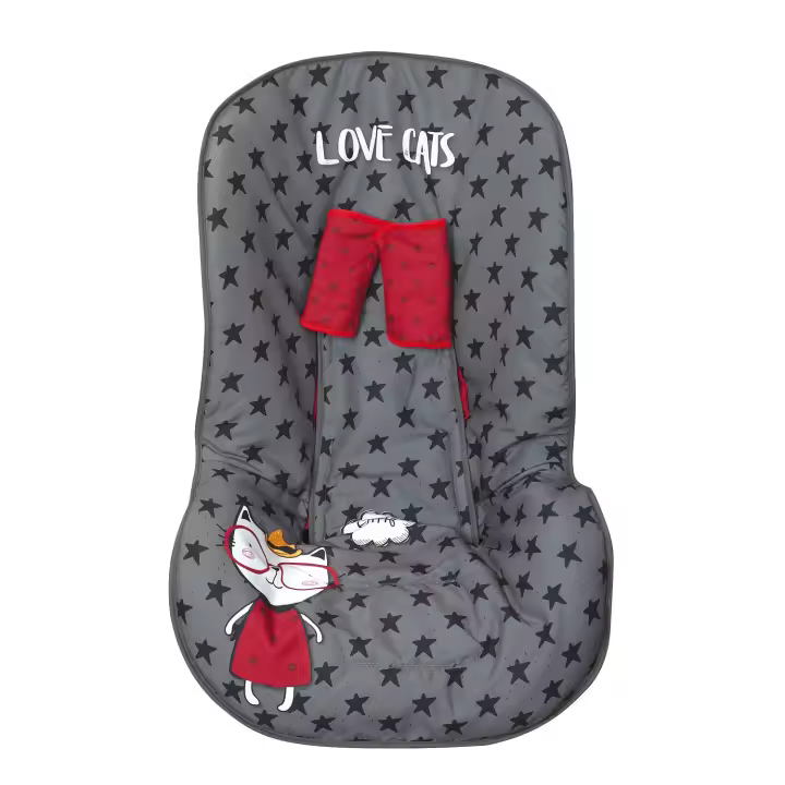 Babyline Funda Auto Love Cat para Silla de Bebé Universal - 1