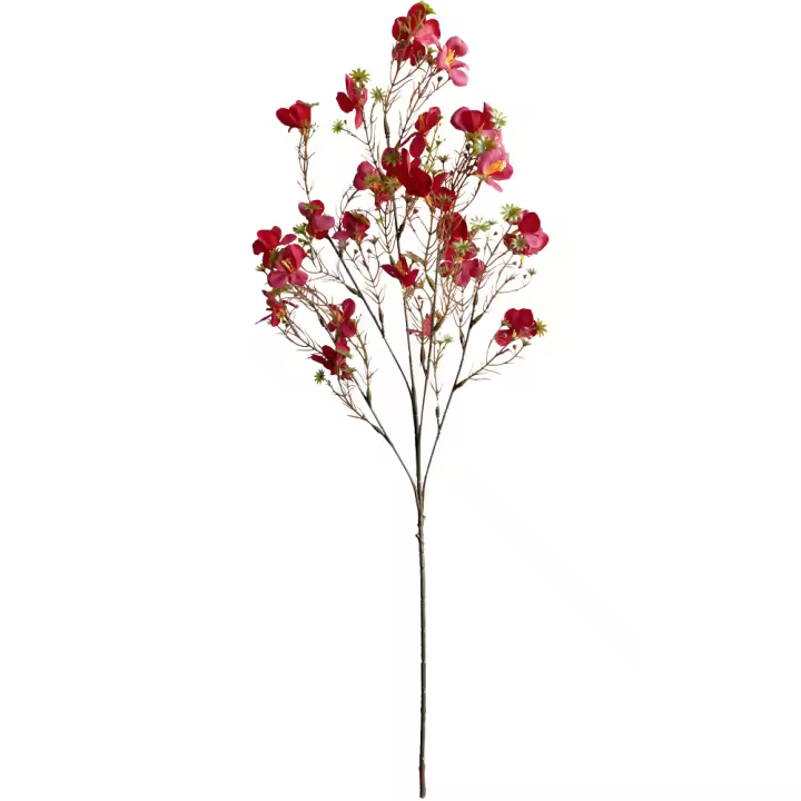Poenia Arte Floral - Vara de Cerezo Artificial 70cm - Pack de 3 - Flores y Plantas Artificiales - 1