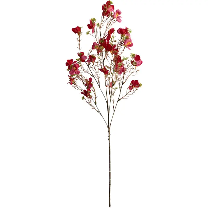 Poenia Arte Floral - Vara de Cerezo Artificial 70cm - Pack de 3 - Flores y Plantas Artificiales - 1