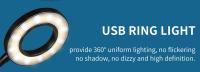 Lámpara De Escritorio LED USB Con Clip Flexible Luz De Libro 3 Colores Ajustables Protección Ocular Para Lectura Dormitorio Oficina Estudio - details 1