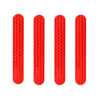 Juego De 4 Pegatinas Reflector Eficientes Para Ruedas Delanteras Y Traseras De Scooter Eléctrico Ninebot Max G30 Cubierta Protectora Antipolvo - details 5