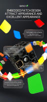 Cubo Mágico 3x3x3 Qiyi Qimeng V3 Juguete Educativo Para Niños Puzzle De Plástico Mini Para Jóvenes Y Adultos - details 2