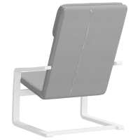vidaXL Sillón de relax de tela gris claro - details 4