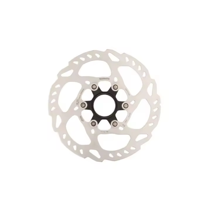 SHIMANO | Disco De Freno SLX RT70 Center Lock Ice Tec - Los discos SM-RT70 Ice-Tech tienen una estructura de sándwich con un núcleo de aluminio insertado entre 2 capas de acero inoxidable - 1