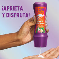 Aussie SOS 1 Minute Miracle All In One Repair Rescue Mascarilla Ayuda A Reparar Y A  Nutrir El Pelo Seco Y Dañado, Dejándolo Suave, Liso, Hidratado Durante 100 Horas. Fórmula Vegana 250ml - details 2